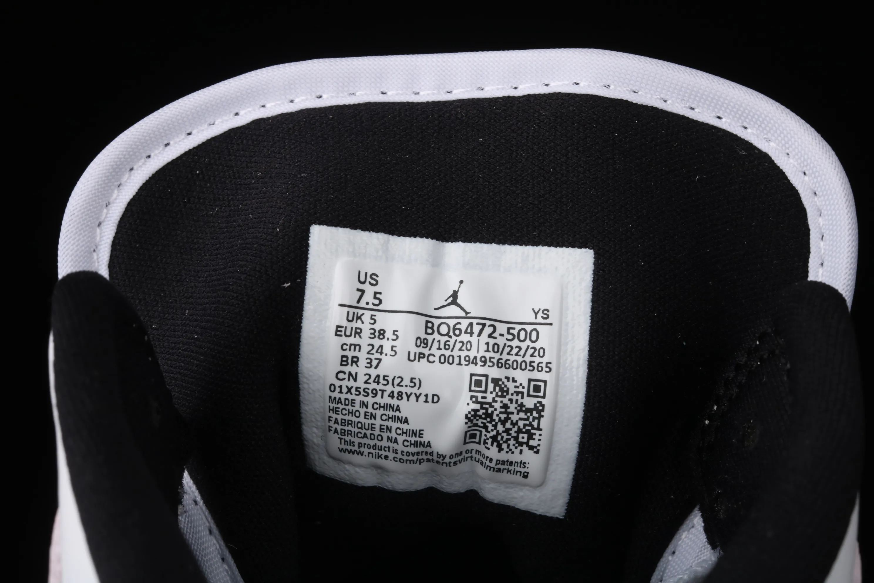 All categories Air Jordan Jordan series basketball shoes Air Jordan 1 Mid G version pure original Air Jordan 1 Mid AJ1 Joe 1 rose pink violet mid-top basketball shoes BQ6472-500